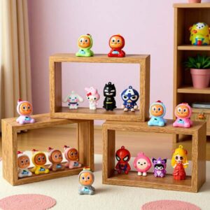 solid wood shadow box display case