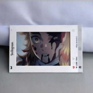 demon slayer 3d lenticular card & keychain
